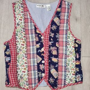 Victoria Jones Patchwork Vest